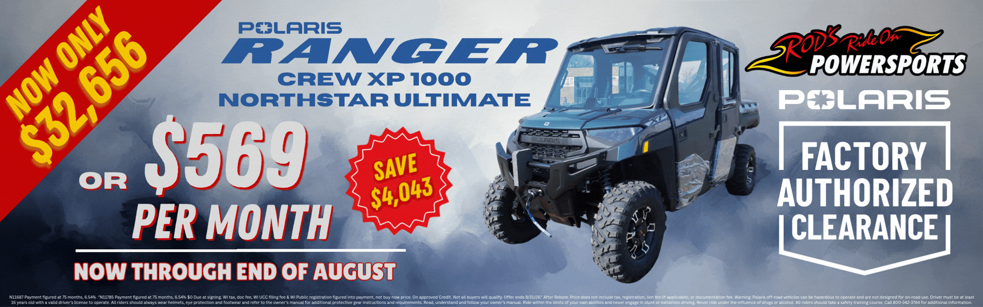 2026 Ranger Crew XP 1000 NS Ultimate